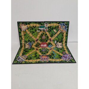 2002 Clue Mysteries Board Game Replacement Parts Game Board